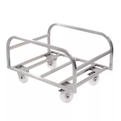 GILAC - Chariot inox pour bac grand volume 100 L