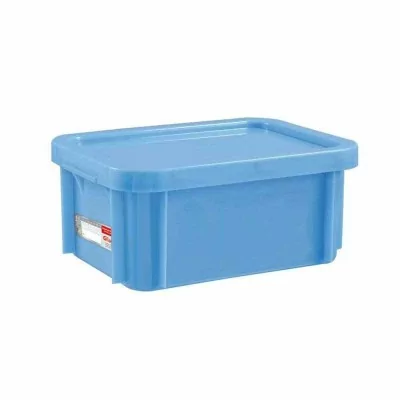 GILAC - Bac plat témoin 12 L HACCP + couvercle - bleu