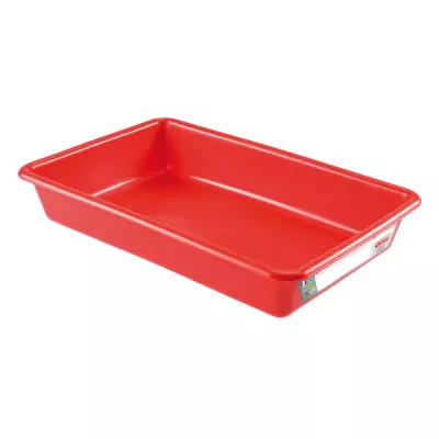 GILAC - Bac plat 5 L HACCP - rouge