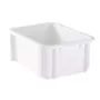 GILAC - Bac rectangulaire 12 L - blanc