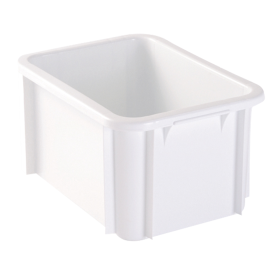 GILAC - Bac rectangulaire 15 L - blanc