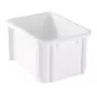 GILAC - Bac rectangulaire 15 L - blanc