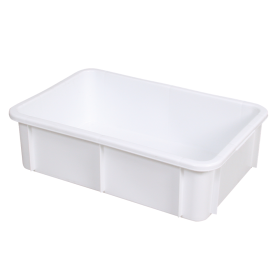 GILAC - Bac rectangulaire 25 L - blanc