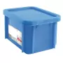 GILAC - Bac HACCP 15 L rectangulaire + couvercle - bleu 