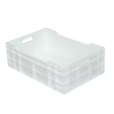 GILAC - Caisse pleine 600 x 400 x 200 mm 40 L - blanc