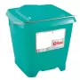 GILAC - Seau carré HACPP 12 L + couvercle étanche - vert