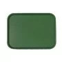 CAMBRO - Lot de 24 plateaux polypropylène à rebord élevé 345 x 265 Vert