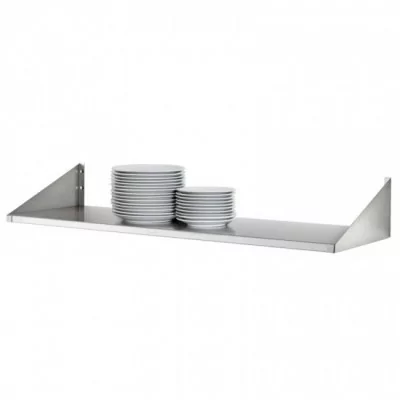 BARTSCHER - Étagère à assiettes en inox P. 200 mm L. 1200 mm