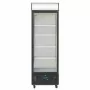 POLAR - Armoire réfrigérée positive avec caisson lumineux série G noire 368 L