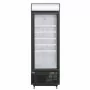 POLAR - Armoire réfrigérée négative avec caisson lumineux série G noire 412 L