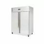 POLAR - Armoire réfrigérée inox 1300 L, 2 portes GN 2/1 - Série U