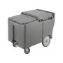 CAMBRO - Chariot à glace couvercle coulissant Easy Wheels 125 L