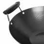 KITCHEN CRAFT - Wok antiadhésif fond plat 35 cm