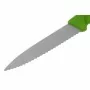 VICTORINOX - Couteau d'office lame dentée bout pointu vert 80 mm