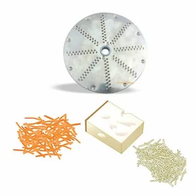 DIAMOND - Disque râpe mozzarella/fromage 7 mm