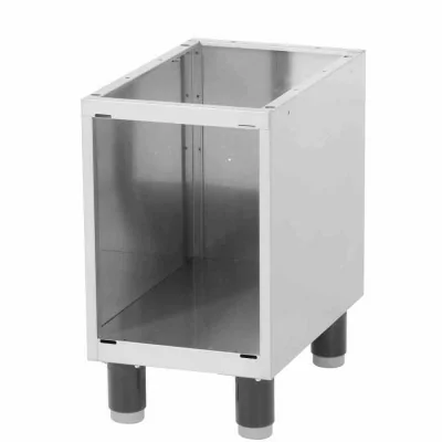 DIAMOND - Meuble support inox 330 mm (sans portes)