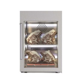 DAP - Armoire de maturation viande laqué noir slim 140 L