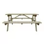 ROWLINSON - Table de pique-nique en bois 1,5 m