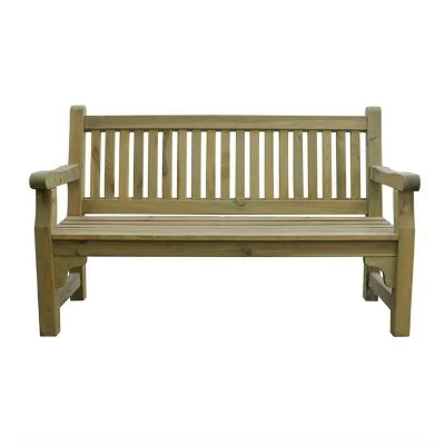 ROWLINSON - Banc de jardin en bois tendre 150 cm