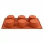 PAVONI - Plaque 6 muffins en silicone Formaflex