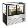 POLAR - Vitrine à pâtissierie droite capacité 385 L largeur 1200 mm