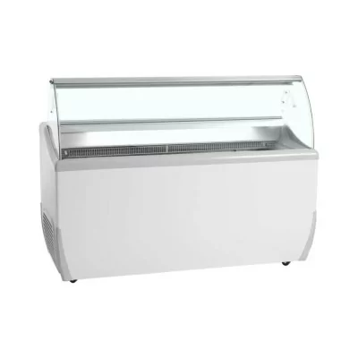 TEFCOLD - Vitrine pour glace en bac 9 bacs Napoli 5 L