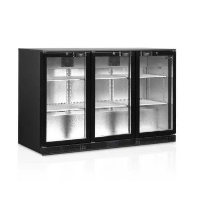 TEFCOLD - Arrière bar 3 portes vitrées battantes 278 L