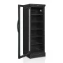 TEFCOLD - Armoire à boissons noire 1 porte charnières côté gauche 347 L