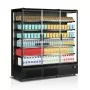 TEFCOLD - Vitrine murale noire 3 portes battantes 1147 L