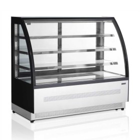 TEFCOLD - Vitrine réfrigérée bombée ventilée L. 1505 mm 277 L