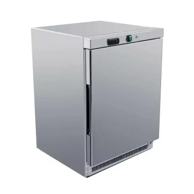 FURNOTEL - Armoire froide positive inox 200 L 1 porte pleine