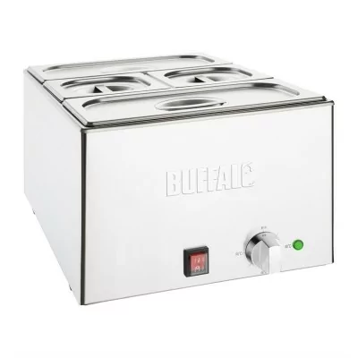 BUFFALO - Bain-marie 2 bacs GN 1/3 et 2 bacs GN 1/6