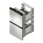 AFI - Bloc tiroir pour arrière-bar 1/2-1/2 inox 280 x 410 x 330 mm