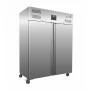 L2G - Armoire froide positive GN 2/1  inox 1400 L - 2 portes pleines