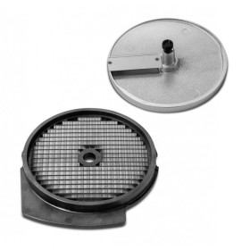 DITO SAMA - Déclassé - Kit macédoine 8 mm (trancheur aluminium 8 mm, grille 8x8 mm)