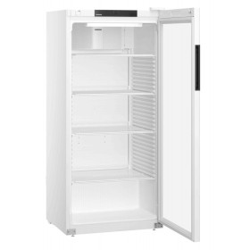 LIEBHERR - Déclassé - Armoire froide positive époxy blanc avec porte vitrée - 569 L