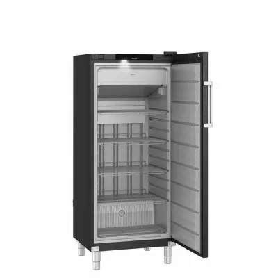 LIEBHERR - Armoire négative ventilée, carrosserie blacksteel, 472L