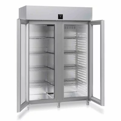 LIEBHERR - Armoire positive GN2/1, inox vitrée, 1414L, Perfection