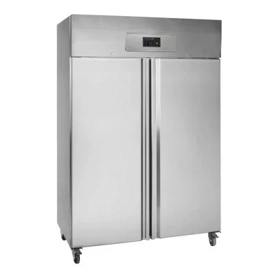 TEFCOLD - Armoire froide positive 2 portes pleines inox 976 L